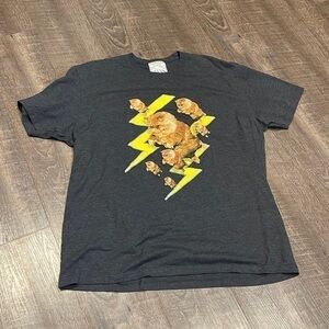 Kid Dangerous Lightening Bolts Kitty T shirt